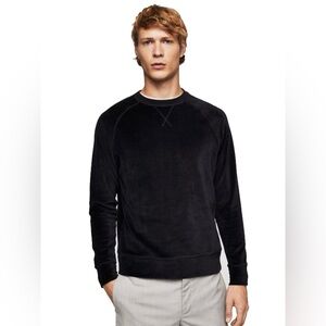 Used Mango Man Velour Sweatshirt